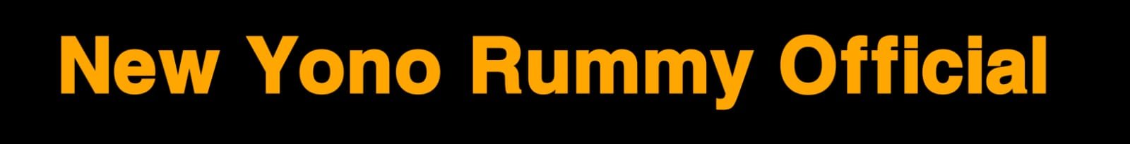 New yono Rummy official.